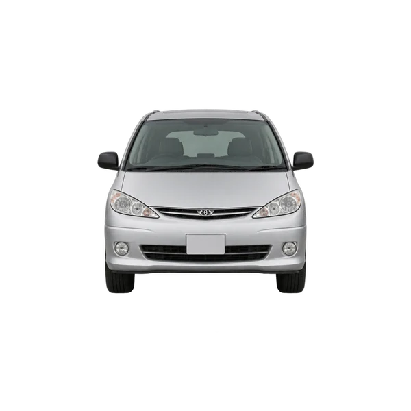 Toyota Previa 2005 en plateado, vista frontal