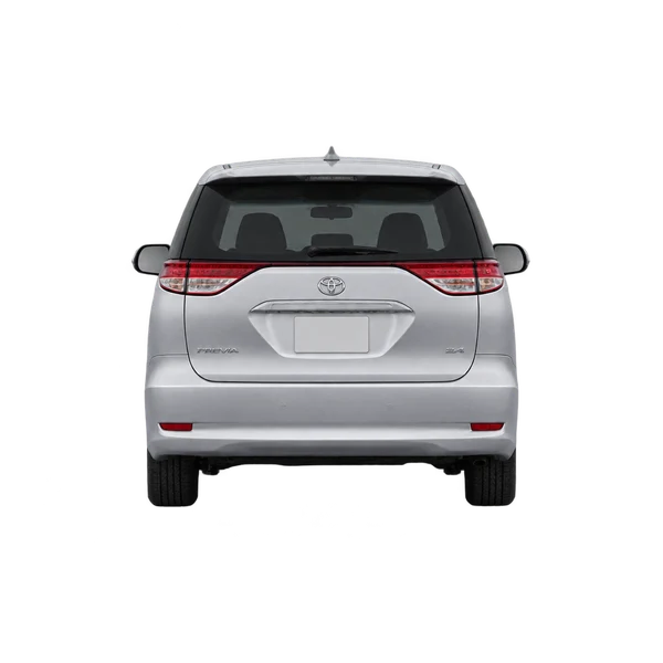 シルバーの2020 Toyota Previa（リアビュー）