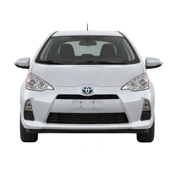 2014 Toyota Prius C in Silber, Ansicht: Front