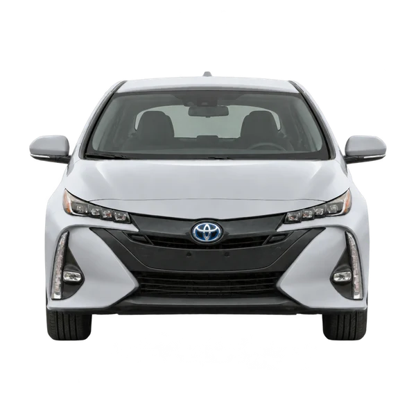 2017 Toyota Prius Prime (PHEV) in Silber, Ansicht: Front