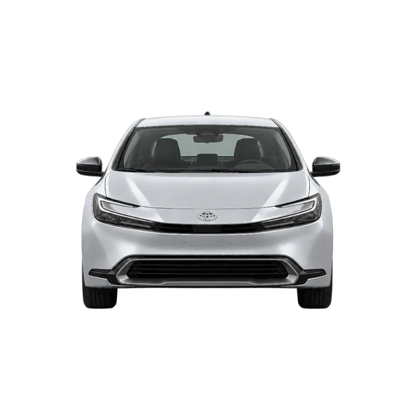2026 Toyota Prius in Silber, Ansicht: Front