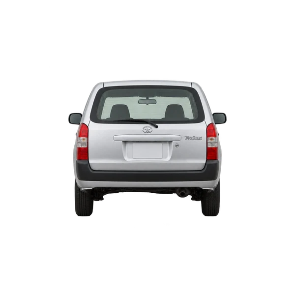 2005 Toyota Probox in Silber, Ansicht: Heck
