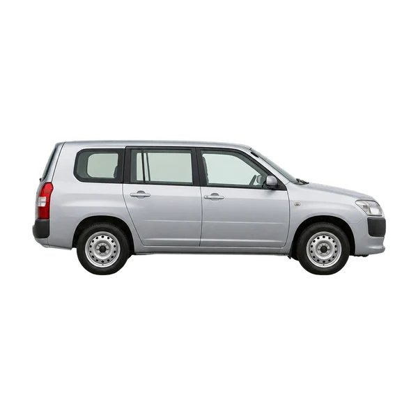 2015 Toyota Probox in Silber, Ansicht: Seite (nach rechts gewandt)