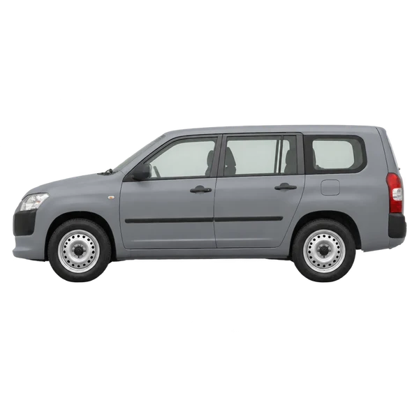 2020 Toyota Probox in grau, Ansicht: Seite (nach links gerichtet)