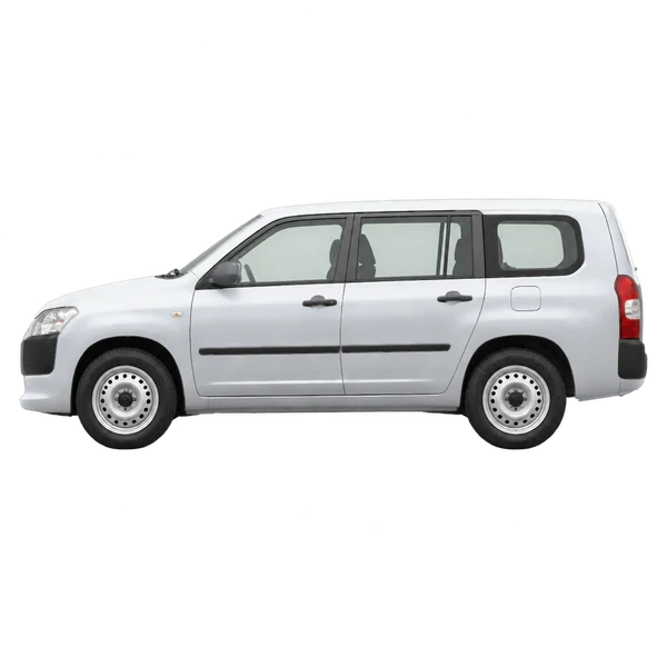 2020 Toyota Probox in Silber, Ansicht: Seite (nach links gerichtet)