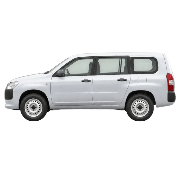2021 Toyota Probox in Silber, Ansicht: Seite (nach links gerichtet)
