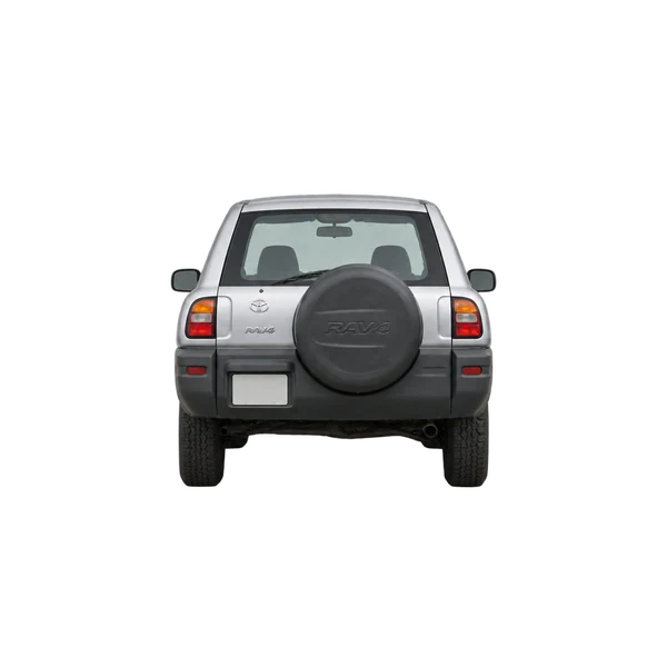 silver 1995 Toyota RAV4 rear view