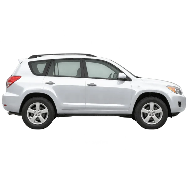 2012 Toyota RAV4 in Silber, Ansicht: Seite (nach rechts gewandt)