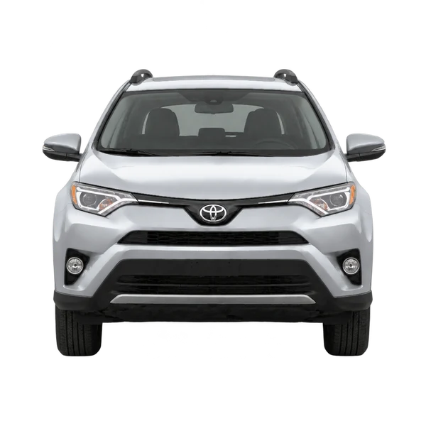 Toyota RAV4 2016 en plateado, vista frontal
