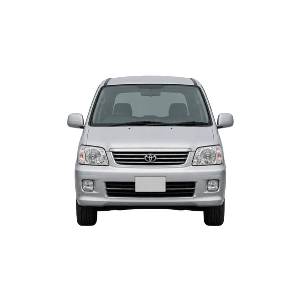 Toyota Regius 2005 باللون فضي، منظر أمامي