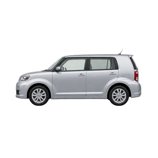 シルバーの2015 Toyota Rumion(側面(左向き)ビュー)