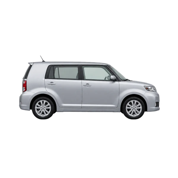 シルバーの2015 Toyota Rumion(側面(右向き)ビュー)