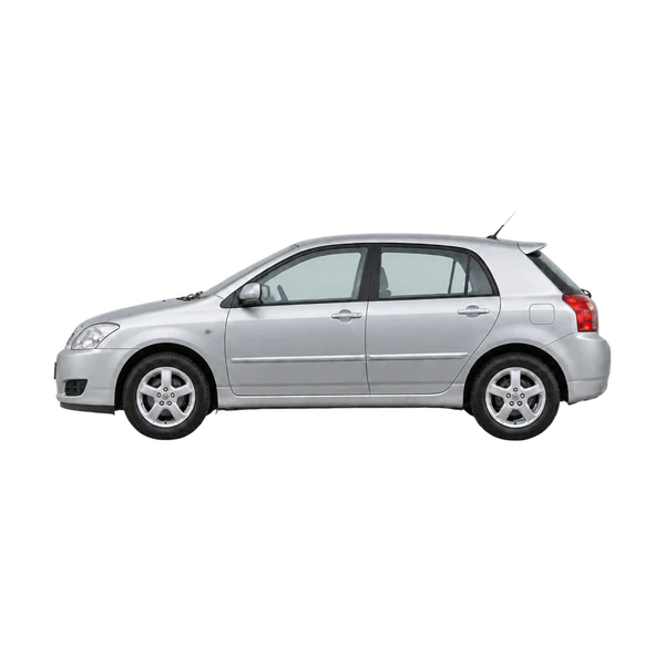 2005 Toyota Runx in Silber, Ansicht: Seite (nach links gerichtet)