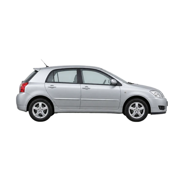 2005 Toyota Runx in Silber, Ansicht: Seite (nach rechts gewandt)