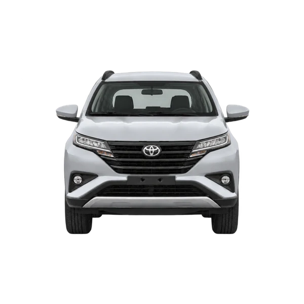 Toyota Rush 2024 prata, vista frente