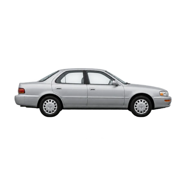 Toyota Scepter 1995 باللون فضي، منظر منظر جانبي (باتجاه اليمين)