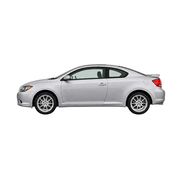 2005 Toyota Scion tC in Silber, Ansicht: Seite (nach links gerichtet)