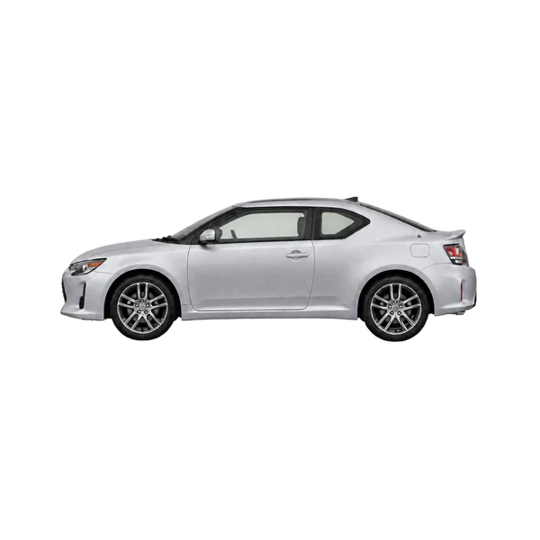 2015 Toyota Scion tC in Silber, Ansicht: Seite (nach links gerichtet)