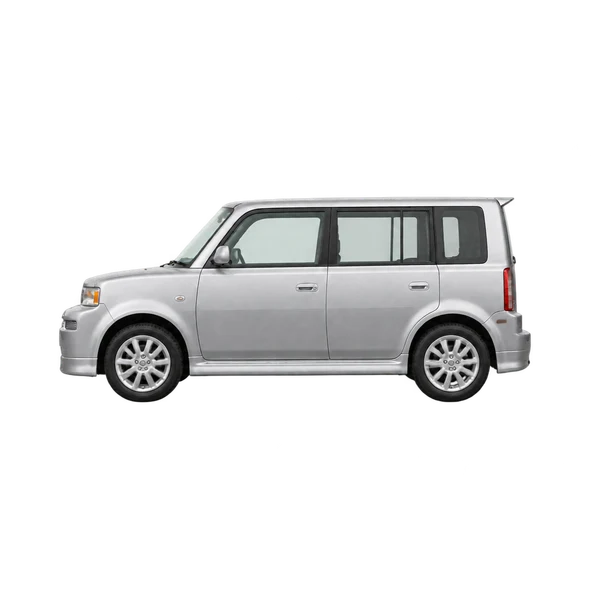 2005 Toyota Scion xB in Silber, Ansicht: Seite (nach links gerichtet)
