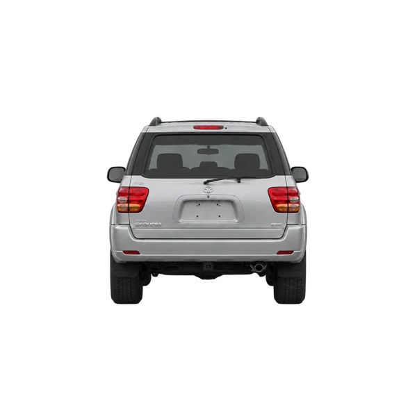 Toyota Sequoia 2002 argent, vue arrière