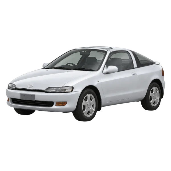 Toyota Sera 1995 en plateado, vista frontal tres cuartos (hacia la izquierda)