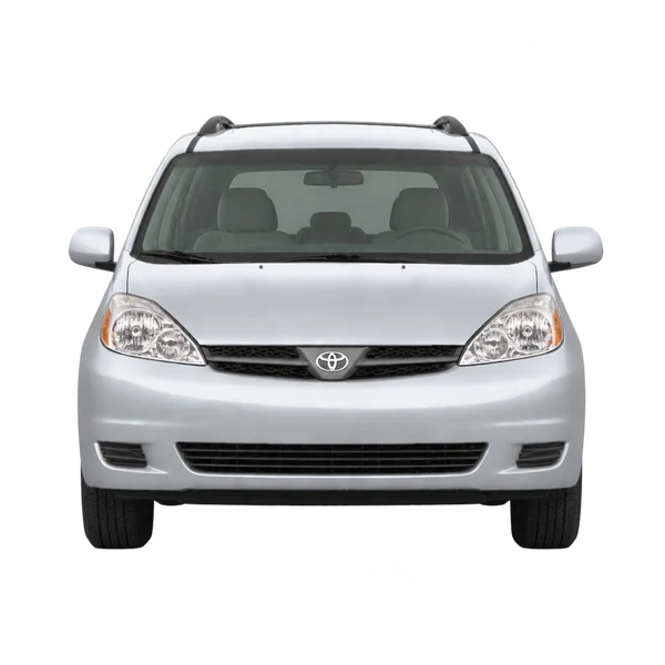 2010 Toyota Sienna in Silber, Ansicht: Front