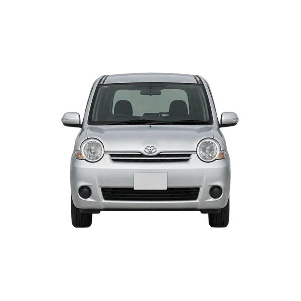 シルバーの2005 Toyota Sienta（正面ビュー）
