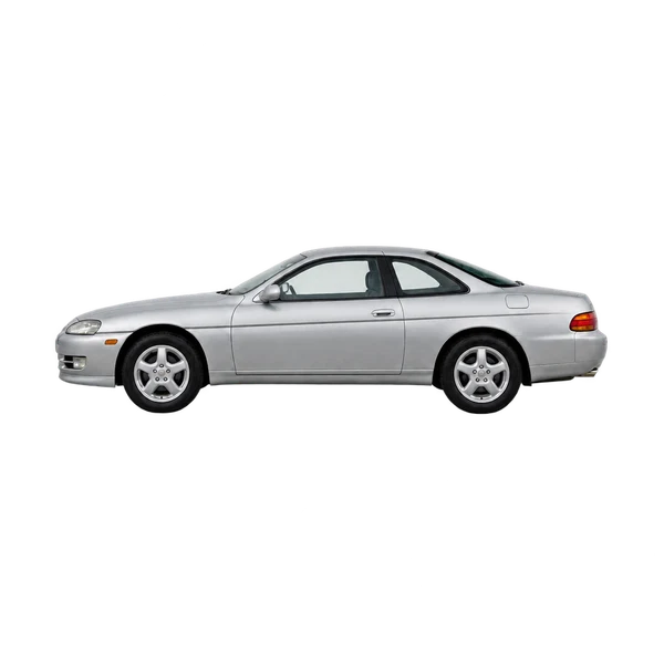 1995 Toyota Soarer in Silber, Ansicht: Seite (nach links gerichtet)