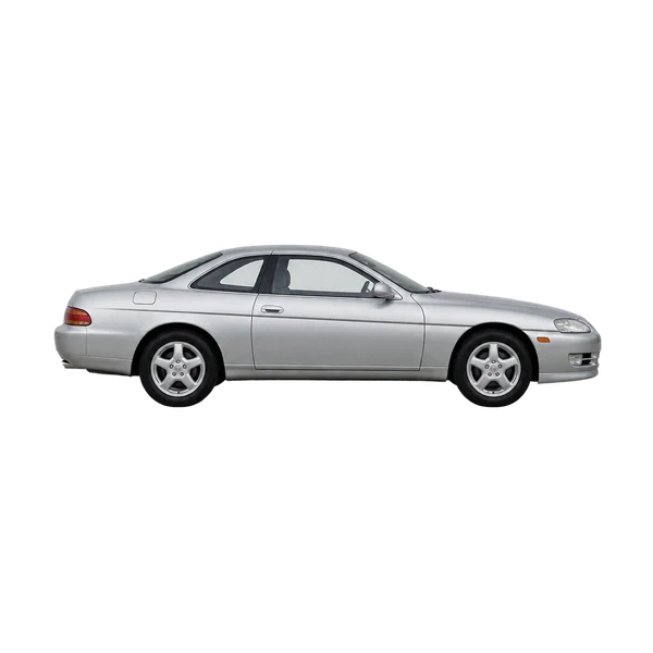 1995 Toyota Soarer in Silber, Ansicht: Seite (nach rechts gewandt)