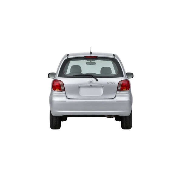 2000 Toyota Sparky in Silber, Ansicht: Heck