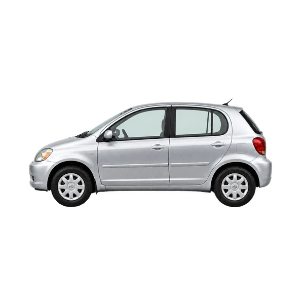 2000 Toyota Sparky in Silber, Ansicht: Seite (nach links gerichtet)