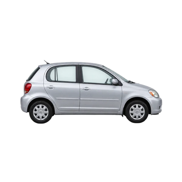 2000 Toyota Sparky in Silber, Ansicht: Seite (nach rechts gewandt)