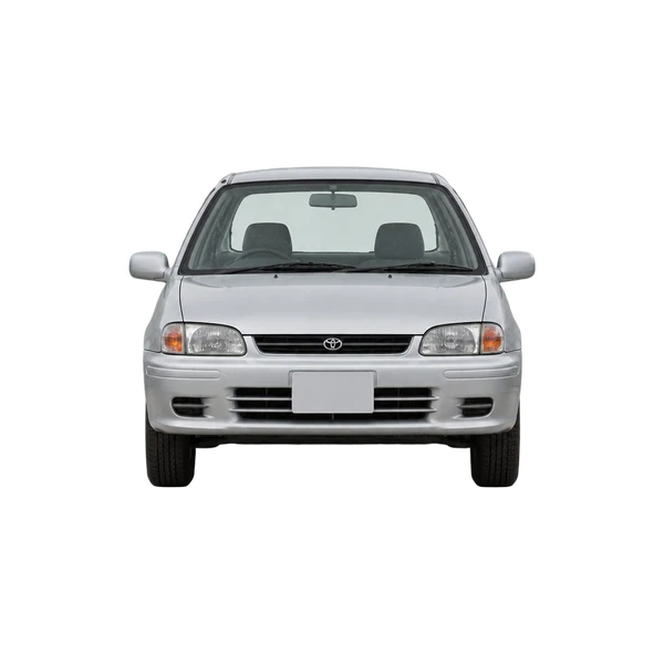 1995 Toyota Starlet in Silber, Ansicht: Front