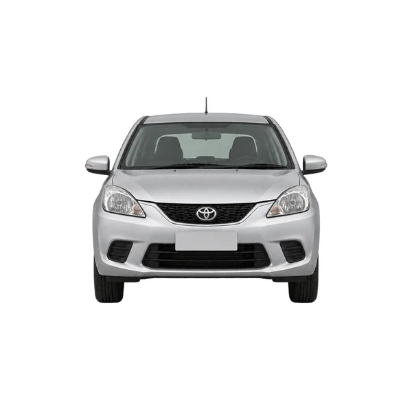 2015 Toyota Starlet in Silber, Ansicht: Front
