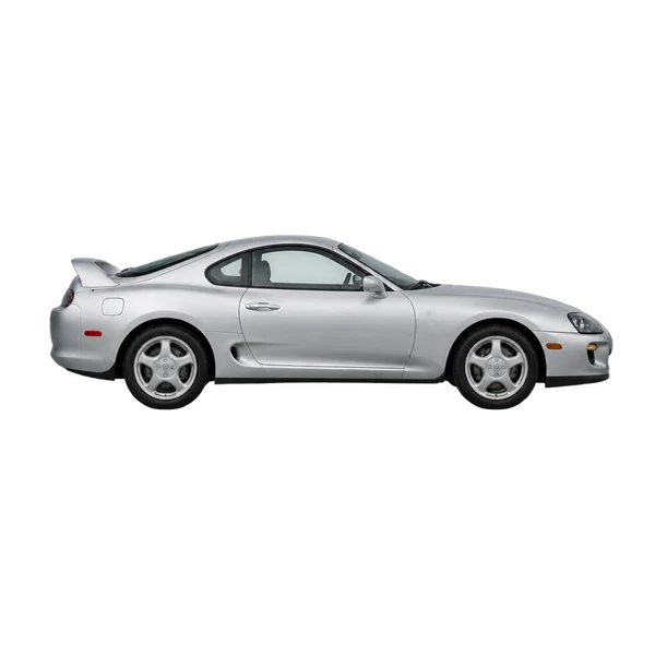 2000 Toyota Supra in Silber, Ansicht: Seite (nach rechts gewandt)