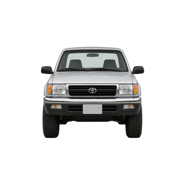 silver 1995 Toyota Tacoma front view
