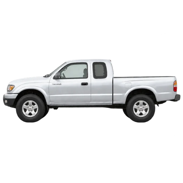 2004 Toyota Tacoma in Silber, Ansicht: Seite (nach links gerichtet)