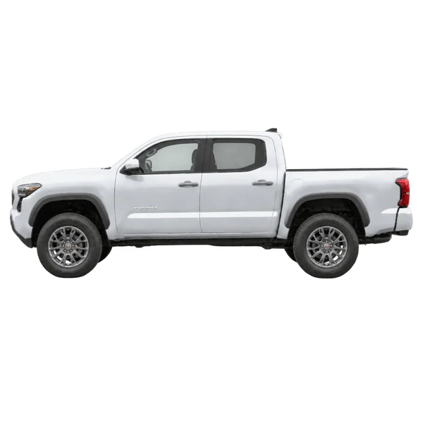 2027 Toyota Tacoma in Silber, Ansicht: Seite (nach links gerichtet)