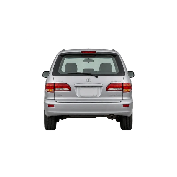 Toyota Tarago 2000 argent, vue arrière