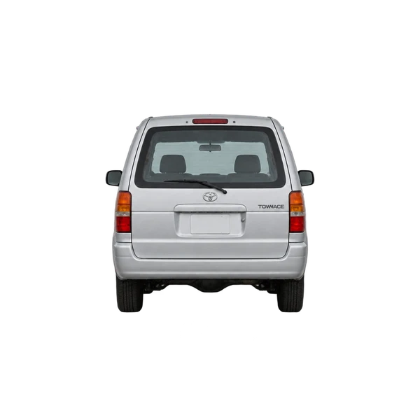 Toyota Townace 2000 en plateado, vista trasera