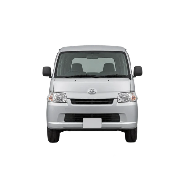 Toyota Townace 2015 باللون فضي، منظر أمامي