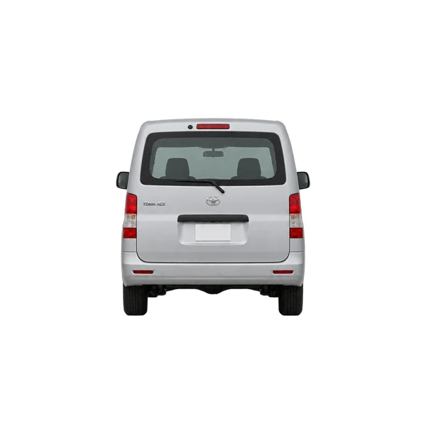 Toyota Townace 2015 باللون فضي، منظر من الخلف