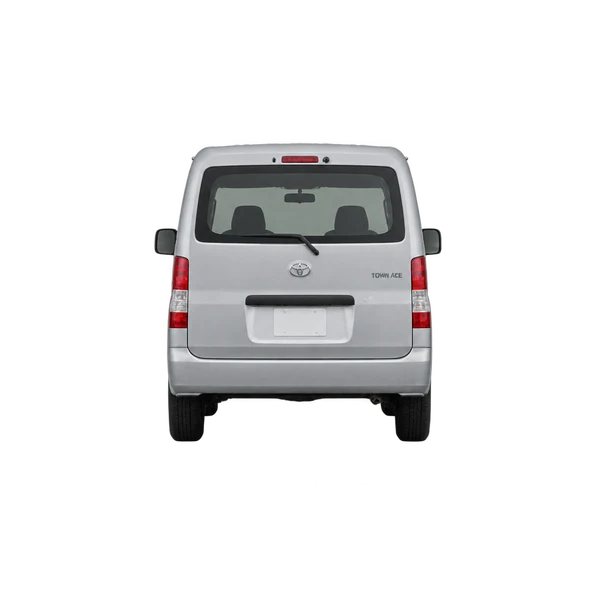 Toyota Townace 2020 باللون فضي، منظر من الخلف