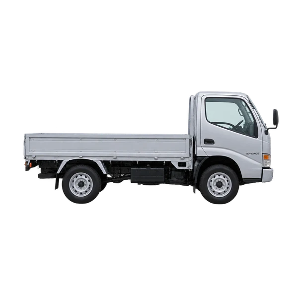 2000 Toyota Toyoace in Silber, Ansicht: Seite (nach rechts gewandt)