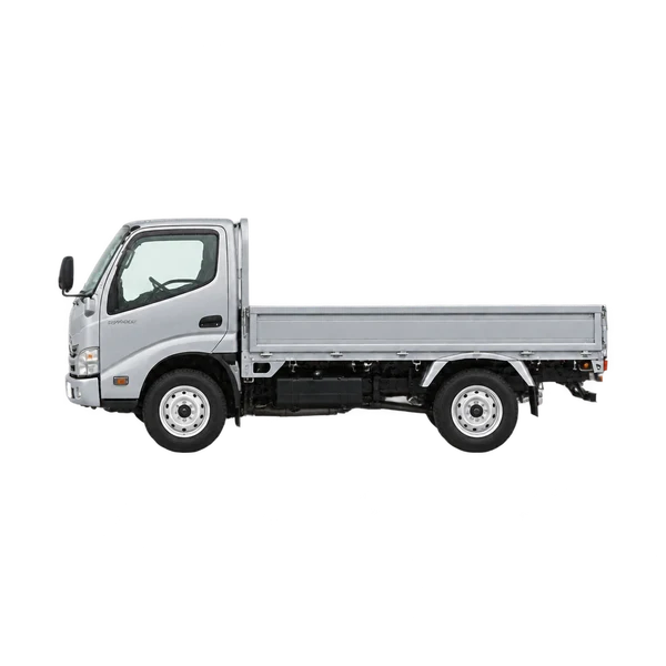 2010 Toyota Toyoace in Silber, Ansicht: Seite (nach links gerichtet)