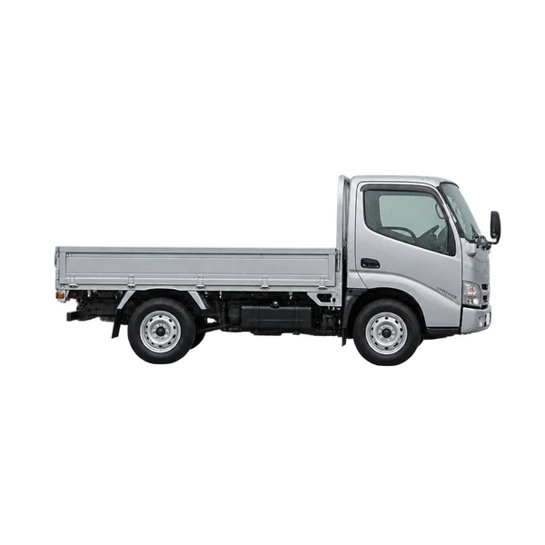 Toyota Toyoace 2015 argent, vue profil (tourné vers la droite)