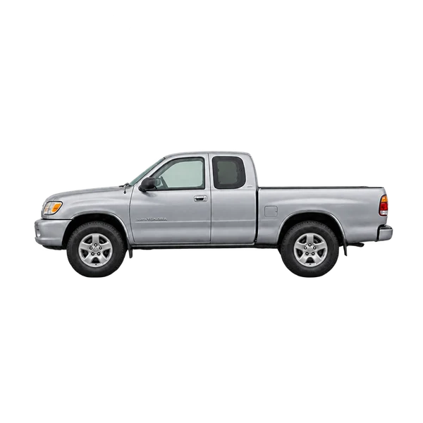 2005 Toyota Tundra in Silber, Ansicht: Seite (nach links gerichtet)