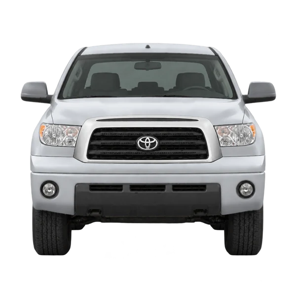 Toyota Tundra 2007 باللون فضي، منظر أمامي