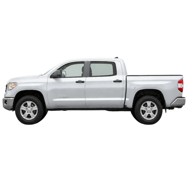 Toyota Tundra 2016 argent, vue côté (vers la gauche)
