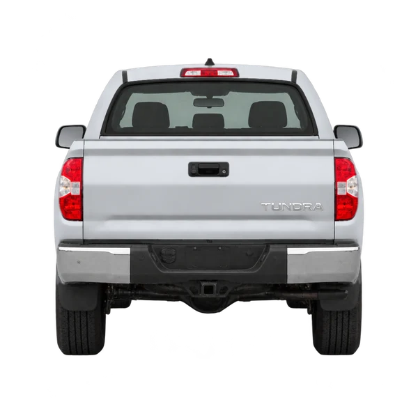 2021 Toyota Tundra in Silber, Ansicht: Heck